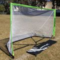 QuickPlay Pop Up futbolo vartai 150 x 90 cm balti QP0733
