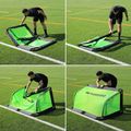 Futbolo vartai Quickplay Pro Alu Training 180 x 120 cm black/green 8