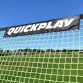 Rebounderis QuickPlay Tekkers 150 x 90 cm black/green 2