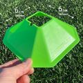 Treniruočių kūgiai QuickPlay Training Cones 20 vnt. green 5