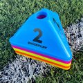 Treniruočių kūgiai QuickPlay Cognitive Cones multicolour 4