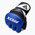 RDX Glove Naujas modelis GGRF-12U mėlynos graplingo pirštinės 3