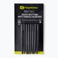 RidgeMonkey Connexion Rock Bottom Tungsten Anti Tangle Sleeves rankovės rudos RMT101