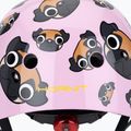 Vaikiškas dviračių šalmas Hornit Pug pink/brown 7