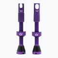 Vožtuvų komplektas presta Peaty's X Chris King MK2 Tubeless Valves 42 mm violet