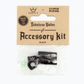 Peaty's X Chris King Mk2 Tubeless Valves Accessory Kit dviračių padangų vožtuvų dangtelis juodas 83798