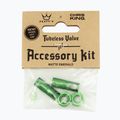 Peaty's X Chris King Mk2 Tubeless Valves Accessory Kit dviračių padangų vožtuvų dangtelis žalias 83800