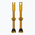 Vožtuvų komplektas presta Peaty's X Chris King MK2 Tubeless Valves 60 mm gold