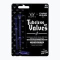 Vožtuvų komplektas presta Peaty's X Chris King MK2 Tubeless Valves 80 mm navy 2