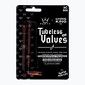 Vožtuvų komplektas presta Peaty's X Chris King MK2 Tubeless Valves 80 mm red 2