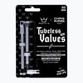 Vožtuvų komplektas presta Peaty's X Chris King MK2 Tubeless Valves 80 mm silver 2