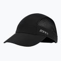 Kepuraitė su snapeliu ZONE3 Lightweight Mesh Running petrol/reflective silver