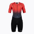 HUUB Commit Long Course Triatlono kostiumas vyrams juodas/raudonas COMLCS