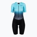 Moteriškas triatlono kostiumas HUUB Commit Long Course Suit black-blue COMWLCS