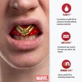 Žandikaulio apsauga SAFEJAWZ Marvel Captain Marvel raudona 4