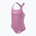 Nike Essential Racerback vaikiškas vientisas maudymosi kostiumėlis rožinės spalvos NESSB711-670 4