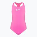 Nike Essential Racerback vaikiškas vientisas maudymosi kostiumėlis rožinės spalvos NESSB711-670