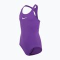 Nike Essential Racerback bold berry vientisas vaikiškas maudymosi kostiumėlis 4