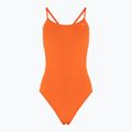 Moteriškas vientisas maudymosi kostiumėlis Nike Lace Up Tie Back total orange