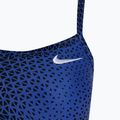 Moteriškas vientisas plaukimo kostiumas Nike Hydrastrong Delta Racerback game royal 3