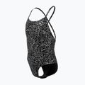 Vaikiškas vientisas plaukimo kostiumas Nike Hydrastrong Charms Multi Print Lace Up Back black 3