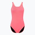 Moteriškas vientisas plaukimo kostiumas Nike Hydrastrong Solid Fastback hot punch