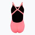 Moteriškas vientisas plaukimo kostiumas Nike Hydrastrong Solid Fastback hot punch 2