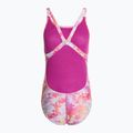 Moteriškas vientisas plaukimo kostiumas Nike Hydrastrong Multi Print Fastback warm multi 2