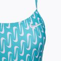 Moteriškas vientisas plaukimo kostiumas Nike Hydrastrong Multi Print Cutout blue 3