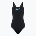 Moteriškas vientisas plaukimo kostiumas Nike Hydrastrong 3D Swoosh Fastback black