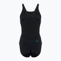 Moteriškas vientisas plaukimo kostiumas Nike Hydrastrong 3D Swoosh Fastback black 2