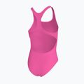 Vaikiškas vientisas plaukimo kostiumas Nike Essential Racerback hyber pink 2