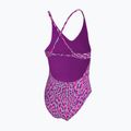Vaikiškas vientisas plaukimo kostiumas Nike Wild Lace Up vivid purple 2