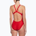 Moteriškas vientisas maudymosi kostiumėlis Nike Logo Tape Fastback university red 3
