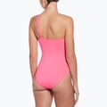 Moteriškas vientisas plaukimo kostiumas Nike Essential Asymmetrical hyper pink 3