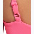 Moteriškas vientisas plaukimo kostiumas Nike Essential Asymmetrical hyper pink 5