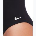 Vientisas moteriškas plaukimo kostiumas Nike Essential V-Neck black 4