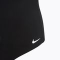 Vientisas moteriškas plaukimo kostiumas Nike Essential V-Neck black 3