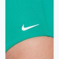 Vientisas moteriškas plaukimo kostiumas Nike Essential V-Neck stadium green 4