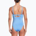 Vientisas moteriškas plaukimo kostiumas Nike Essential V-Neck university blue 3