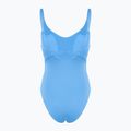 Vientisas moteriškas plaukimo kostiumas Nike Essential V-Neck university blue 2