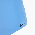 Vientisas moteriškas plaukimo kostiumas Nike Essential V-Neck university blue 3