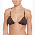 Nike Essential Triangle Bikini maudymosi kostiumėlio viršutinė dalis baroque brown