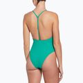 Moteriškas vientisas plaukimo kostiumas Nike Swoosh Link Y-Back stadium green 3