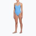 Moteriškas vientisas plaukimo kostiumas Nike Swoosh Link Y-Back university blue 2