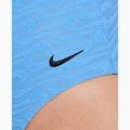 Moteriškas vientisas plaukimo kostiumas Nike Swoosh Link Y-Back university blue 4