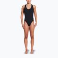 Moteriškas vientisas plaukimo kostiumas Nike Elevated Essential Crossback black 2