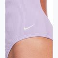 Moteriškas vientisas plaukimo kostiumas Nike Elevated Essential Crossback hydrangeas 4