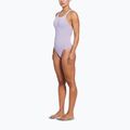 Moteriškas vientisas plaukimo kostiumas Nike Hydrastrong Solid Fastback hydrangeas 2