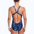 Vientisas moteriškas plaukimo kostiumas Nike Hydrastrong Fastback midnight navy 3